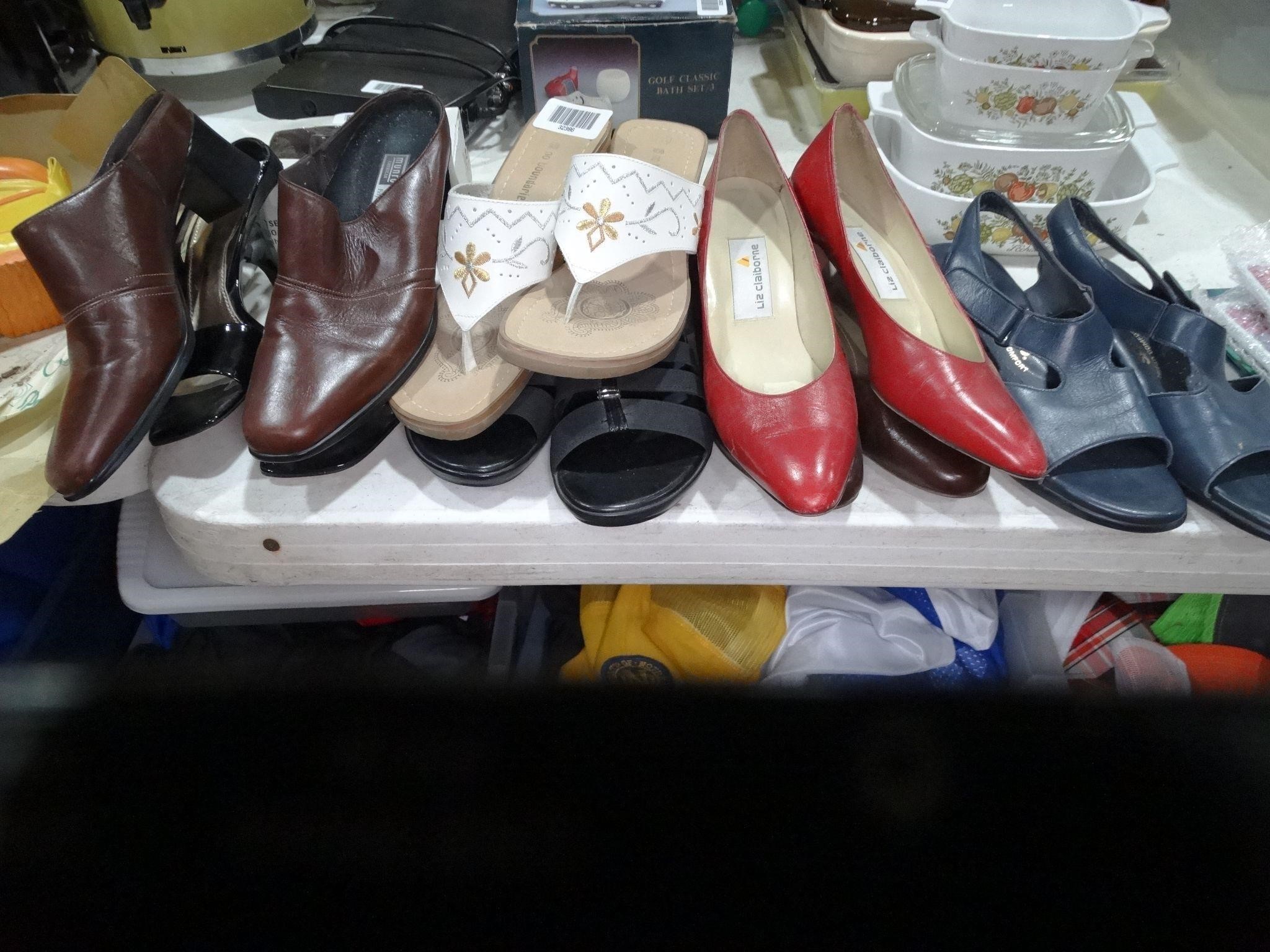 7 Pairs of Ladies Casual Quality Shoes