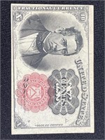 1874 TEN CENT FRACTIONAL CURRENCY NOTE