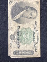 1873 FIFTY CENT FRACTIONAL CURRENCY NOTE