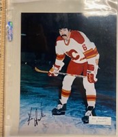 Hockey Signed Picture-Ken Housten