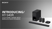 Get ready for 600-W real 5.1ch surround sound