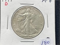 1947-D WALKING LIBERTY HALF DOLLAR