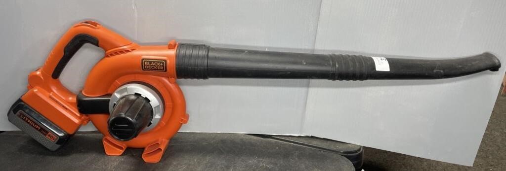 BLACK & DECKER 40V LEAF BLOWER