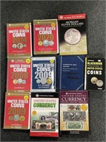 (10) ASSORTED OLDER COIN COLLECTOR BOOKS