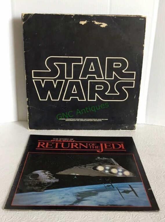 Star Wars 1977 two record album set includes the
