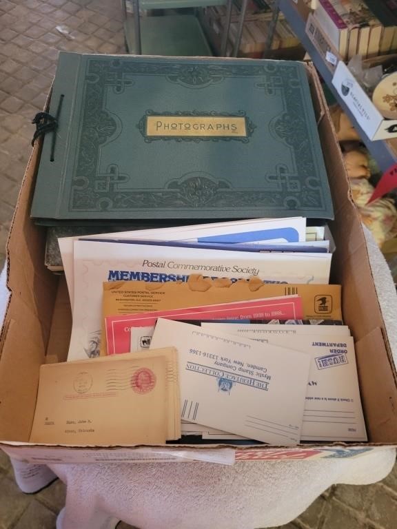 Vintage Postal Stamps, Envelopes, Albums & More