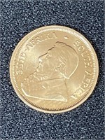 1984 SOUTH AFRICA 1/10 KRUGERRAND GOLD COIN