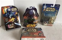 Star Wars collectible figures, etc. includes a