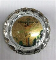 Beautiful decorative paperweight Christ on the