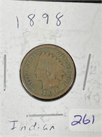 1898 INDIAN HEAD CENT