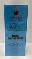 Mosheko men’s facial balm. Four fluid ounces.