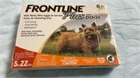 Frontline Plus (5-22lbs) for Dogs 8 Doses