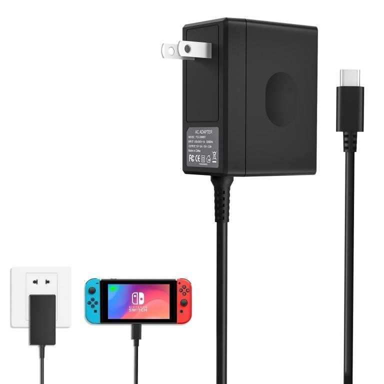 Charger for Nintendo Switch, AC Adapter for...
