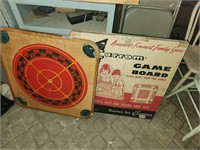 2 Vintage Carrom Board w/ Carroms