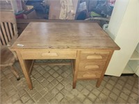 Vintage M8d Century Desk, Approx 48l6" Wide, 30"