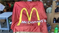 Vintage nylon McDonalds flag measures 71 x 45  800