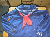 Vintage school girl's uniform- size is unknown