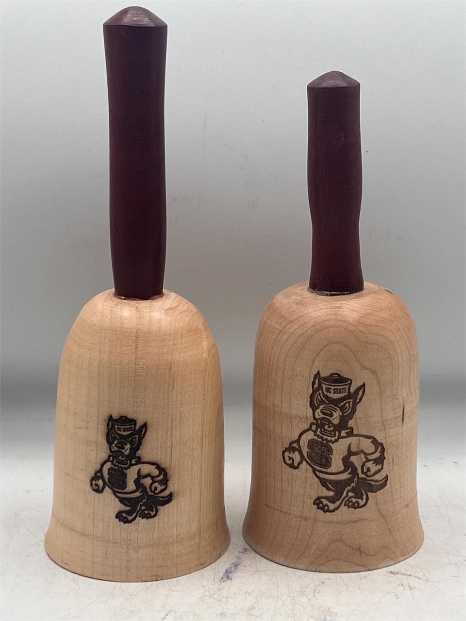 NC STATE WOODEN BELLS