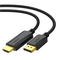 DISPLAY PORT TO HDMI DISPLAY CABLE 6FT