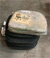 Two sets of chair pads - both are new, either with