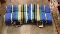 Four new seat cushions - each comes with a handle
