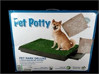 PET POTTY PET PARK DELUXE 3 PIECE SYSTEM
