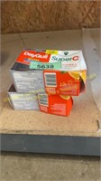 2 boxes of DayQuil/Super C Caplets