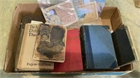 Lot of vintage and antique books includes