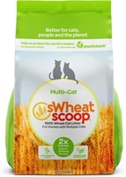 sWheat Scoop Fresh Linen Clumping Natural Cat...