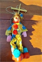 Vintage CLOWN  Marionette Vintage Pelham Puppets