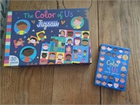 THE COLOR OF US 48 CARDS AND JIGSAW