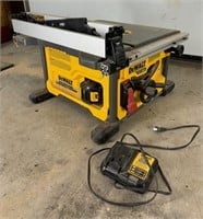 DeWalt 60V 8 1/4in Table Saw w/ Battery & Charger