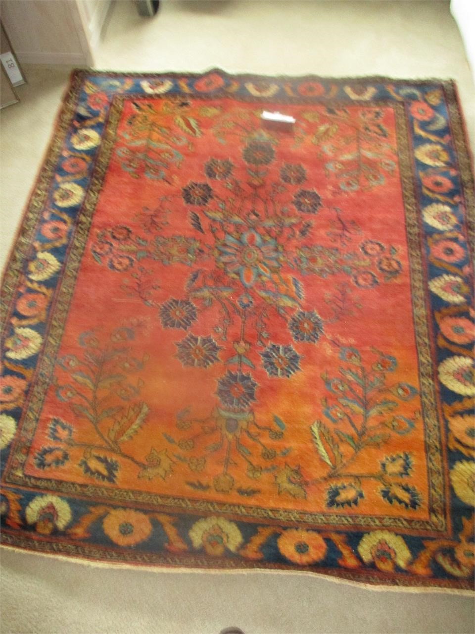Rug-Faded on one side