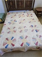 EARLY QUILT-HANDMADE