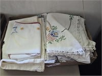 Embroidered linen