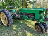 John Deere model B tractor