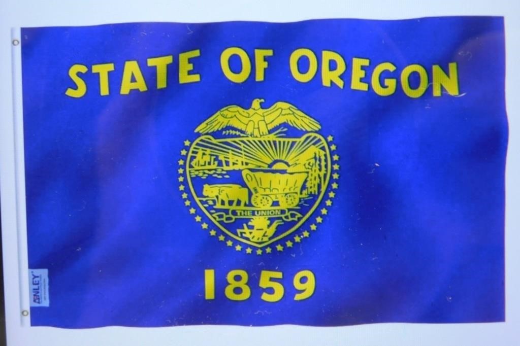 New Oregon State Flag - 3'x5'