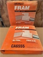 Two Fram CA6555 Air Filters.
