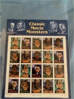 Classic Movie Monsters Stamps