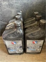Five full 1L bottles of National Synthetic Blend