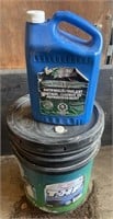 A 20L pail of T-HF Trans-Hydraulic Fluid. Comes
