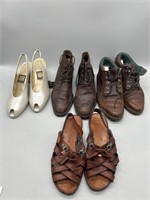 4- Paif of Ladies Shoes, Sizes 7 and 7.5
