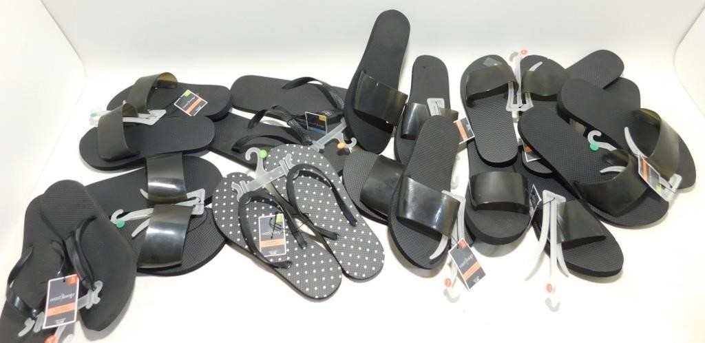 * Resellers Lot of New Slides & Sandals
