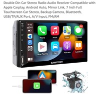 Double Din Car Stereo Radio Audio Receiver
