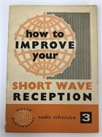 Vintage How To Improve Your Short Wave Reception