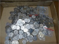 3 lbs 8 oz Nickels (+/-320 coins) Some War Nickels