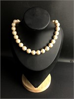 16" Pearl Necklace w Sterling Clasp