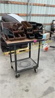 Cambro Organizer Drawers, Cart on Casters