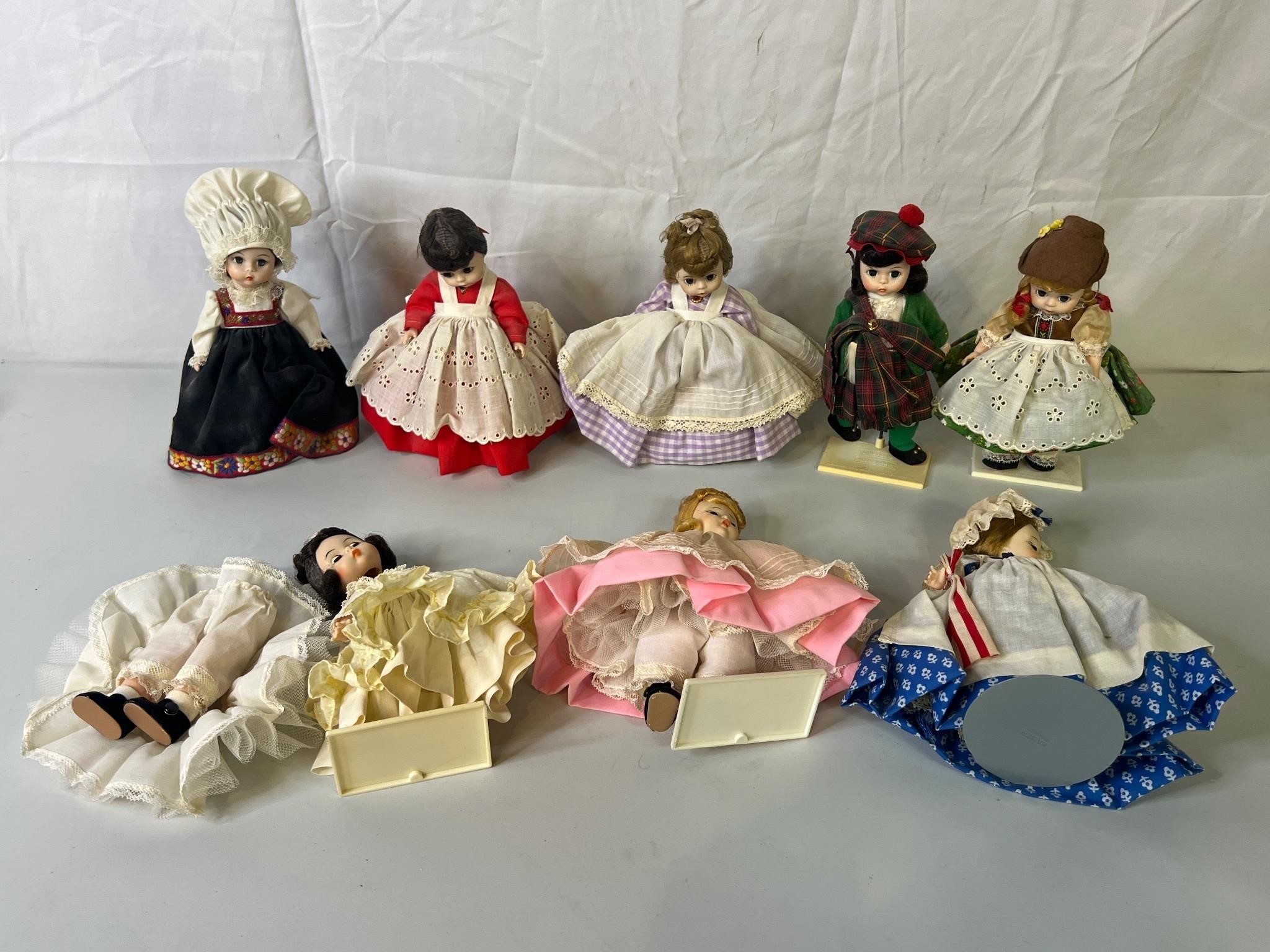 Lot of Madame Alexander Little Women Dolls