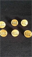 Erie Railroad Buttons